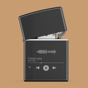 Gift for Boyfriend,Couple Gift,Engraved Lighter,Custom Music Lighter,Anniversary Gift, Girlfriend Gift, Boyfriend Gift, Personalized Lighter
