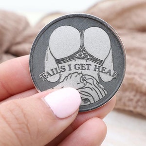 Mature Adult Coin,Couples Adult Coin,Date Night Token,GAG Gift,Gift for Boyfriend,Girlfriend Gift,Valentines Day Gift,Gift for Couple
