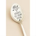 Personalized Ice Cream Spoon, Dessert Lover, Engraved Spoon, Custom Spoon, Ice Cream Lover, Sundae Spoon, Gift For Child, Birthday Gift