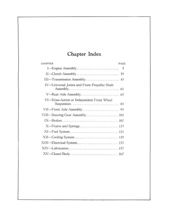 1935-1936 Chevrolet Shop Manual – Detroit Iron Paper Reprint, Service & Repair, ISBN 9781791410681