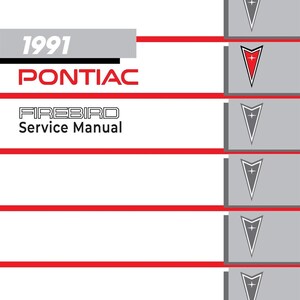 1991 Pontiac Firebird Service Manual