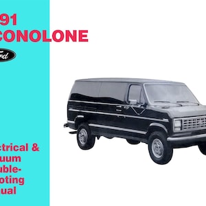 1991 Ford Econoline Electrical and Vacuum Troubleshooting Manual