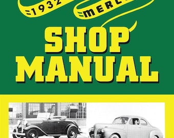 1932-1941 Ford & Mercury Shop Manual