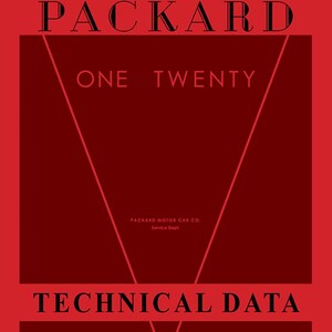 1935 - 1936 Packard One Twenty Repair Shop Manual