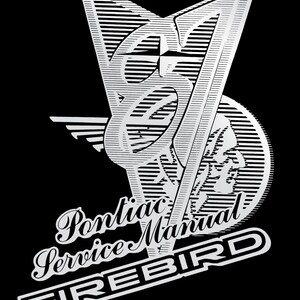 1987 Pontiac Firebird Chassis & Body Service Manual