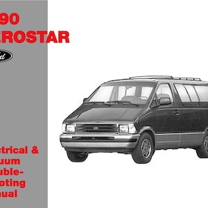 1990 Ford Aerostar Electrical and Vacuum Troubleshooting Manual