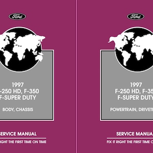 1997 Ford F-250 HD, F-350, F-Super Duty Service Manual