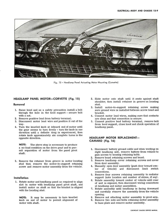 シボレー　chevy サービスマニュアル 1967年式シボレー シャーシ サービスマニュアル - Etsy 日本