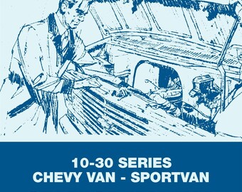 1972 Chevrolet Van Sportvan Service Manual