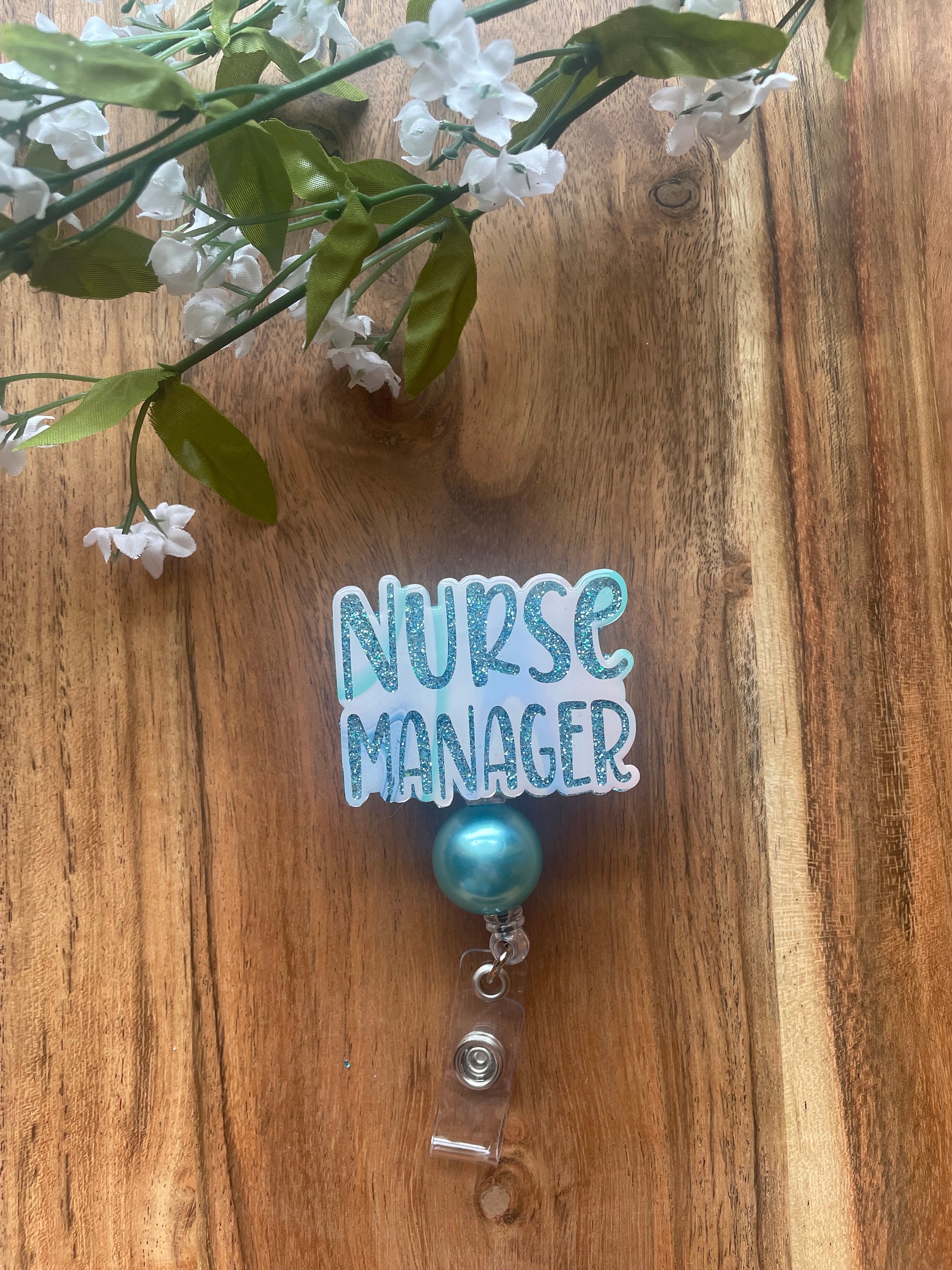 Nurse Manager Badge Reel