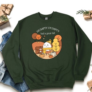 Humpty Dumpty Had A Great Fall Sweatshirt, Cute Fall Shirt, Fall Sweatshirt, Cute Thanksgiving Sweatshirt, Humpty Dumpty Shirt