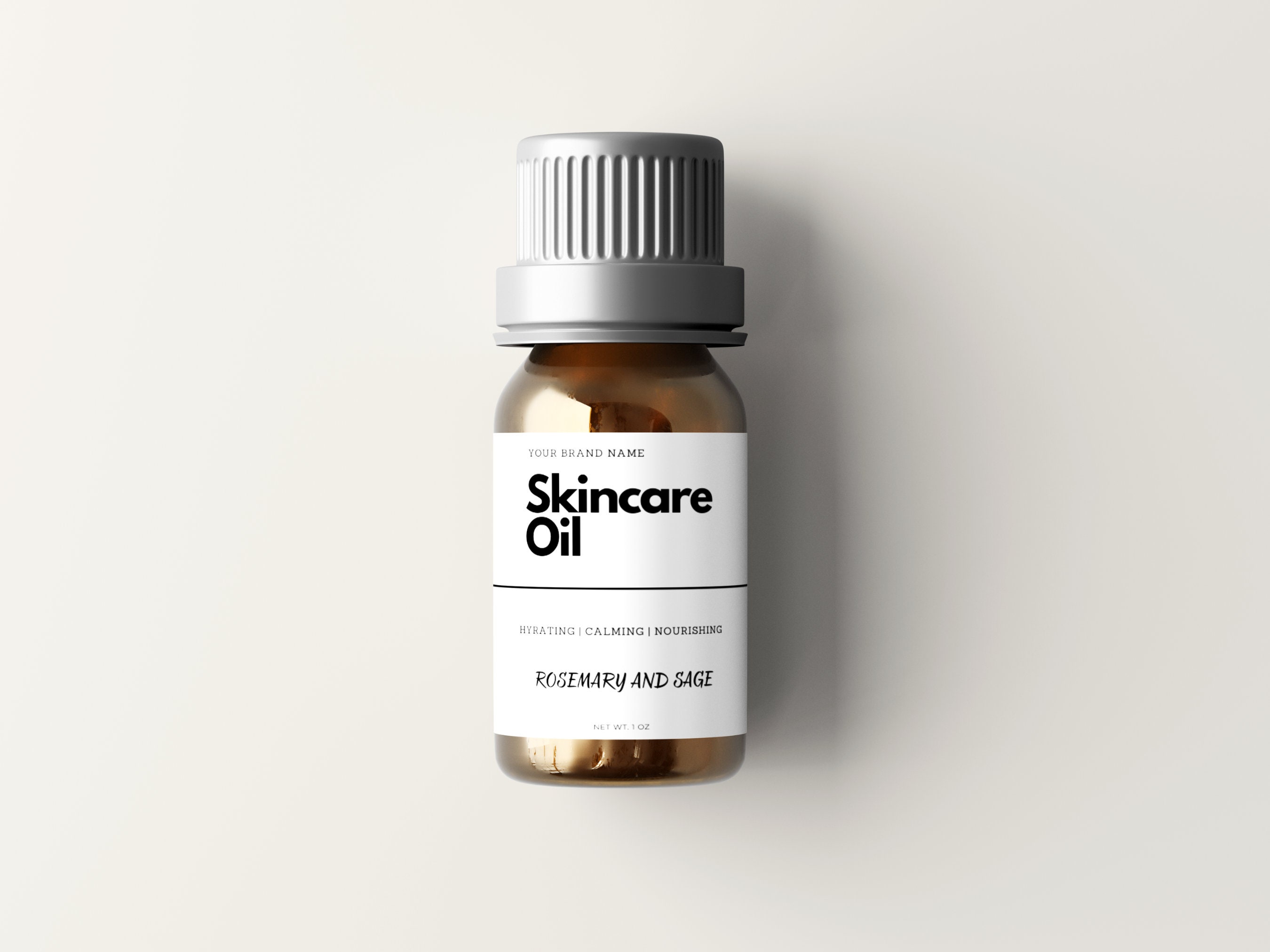 Editable Dropper Label Template in Canva, 1 Oz, 2 Oz, 4 Oz, Essential ...