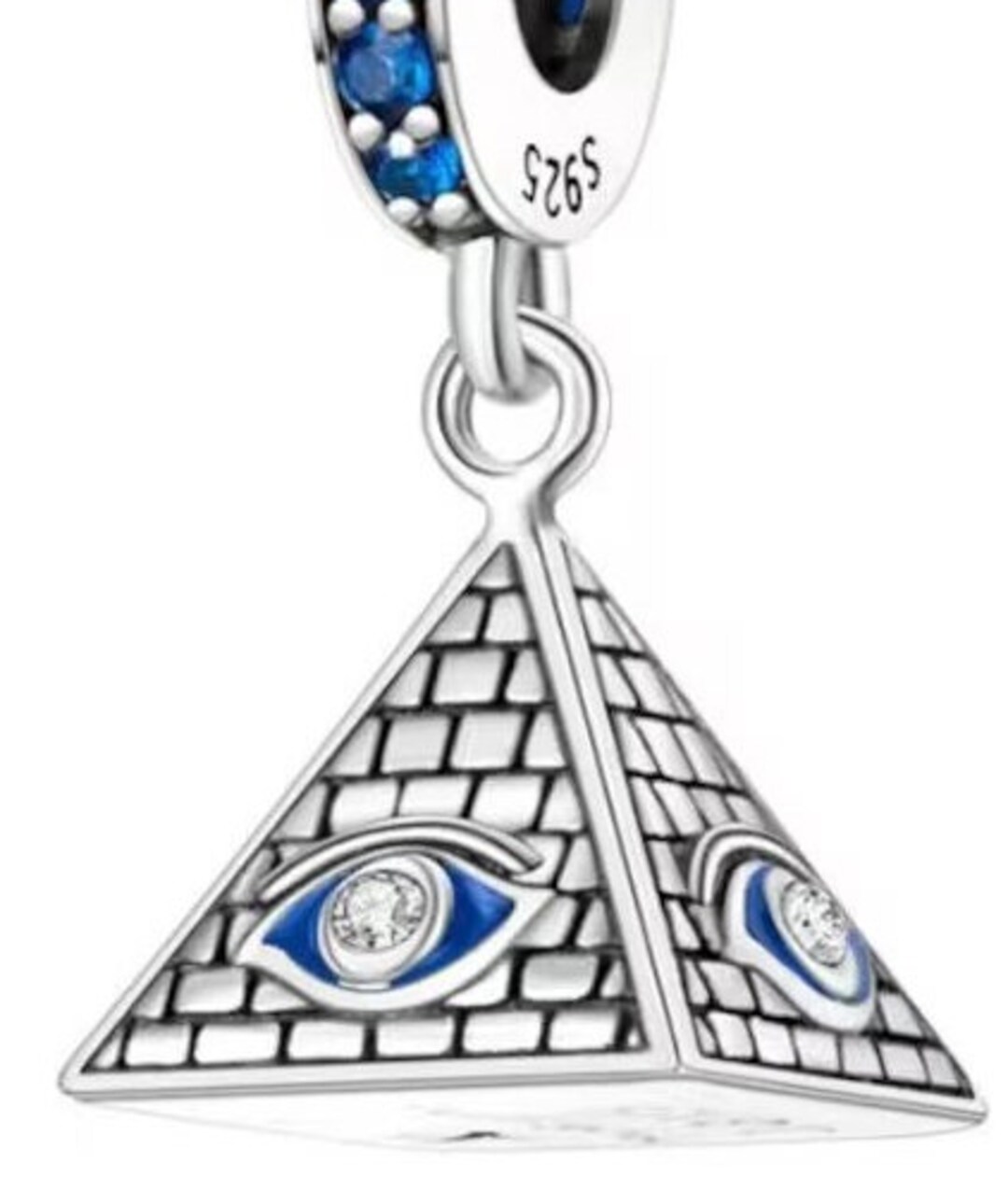 Charms Adaptable for Pandora Bracelet Egyptian Pyramid Etsy