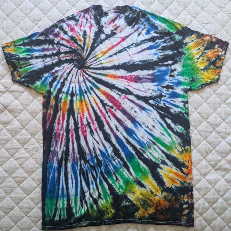 mens tie dye shirts big and tall