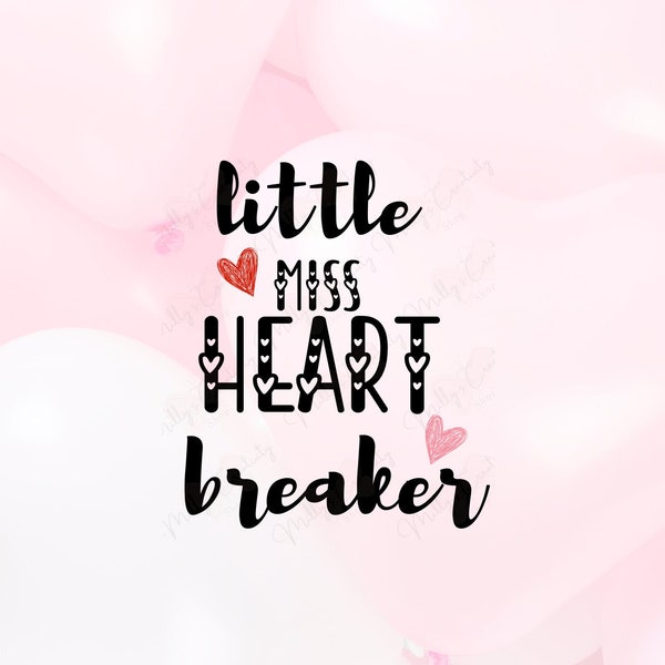 Heart Breaker png, Fräulein Heart Breaker, Valentinstag Shirt png, Heart Breaker onesie
