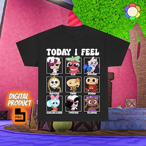 Dandy&#39;s World png, Dandy&#39;s toons funny design, Cute dandys World png, Pebble, Vee, Shelly png, Dandy&#39;s World Birthday gifts for kids