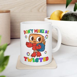 Dandy&#39;s World Mug, Funny Gift for Friends, Dandy&#39;s World Shelly Gift, Quirky Kitchenware,  Dandy&#39;s World Mug gift, Birthday gift