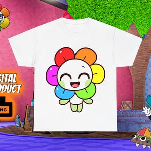 Dandy&#39;s World png, Dandy&#39;s toons funny design, Cute dandys World png, Pebble, Vee, Shelly png, Dandy&#39;s World Birthday gifts for kids