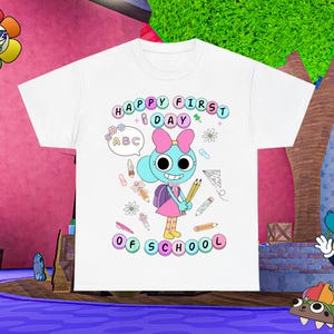 Dandy&#39;s World Unisex Tee, Dandy&#39;s World Shirt, Back to School T-Shirt, School Themed Graphic Tee, Dandy&#39;s World gift, Dandy&#39;s World tee
