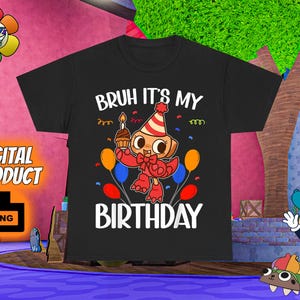 Dandy&#39;s World png, Dandy&#39;s shelly design, Dandy&#39;s World pebble shirt png, Pebble, Vee, Shelly, Dandy&#39;s World Birthday gifts for kids