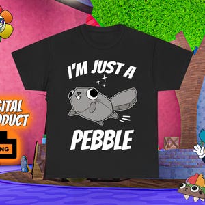 Dandy&#39;s World png, Dandy&#39;s toons funny design, Dandy&#39;s World pebble shirt png, Pebble, Vee, Shelly, Dandy&#39;s World Birthday gifts for kids