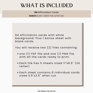 Encouragement Cards Daily Reminders Affirmations Intention Cards ...