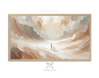 Jesus Leaves The 99, SAMSUNG Frame TV Art, Parable of The Lost Sheep, Digital Download Tv Art