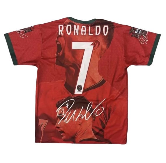 Cristiano Ronaldo サイン入りポルトガルジャージ Cristiano Ronaldo