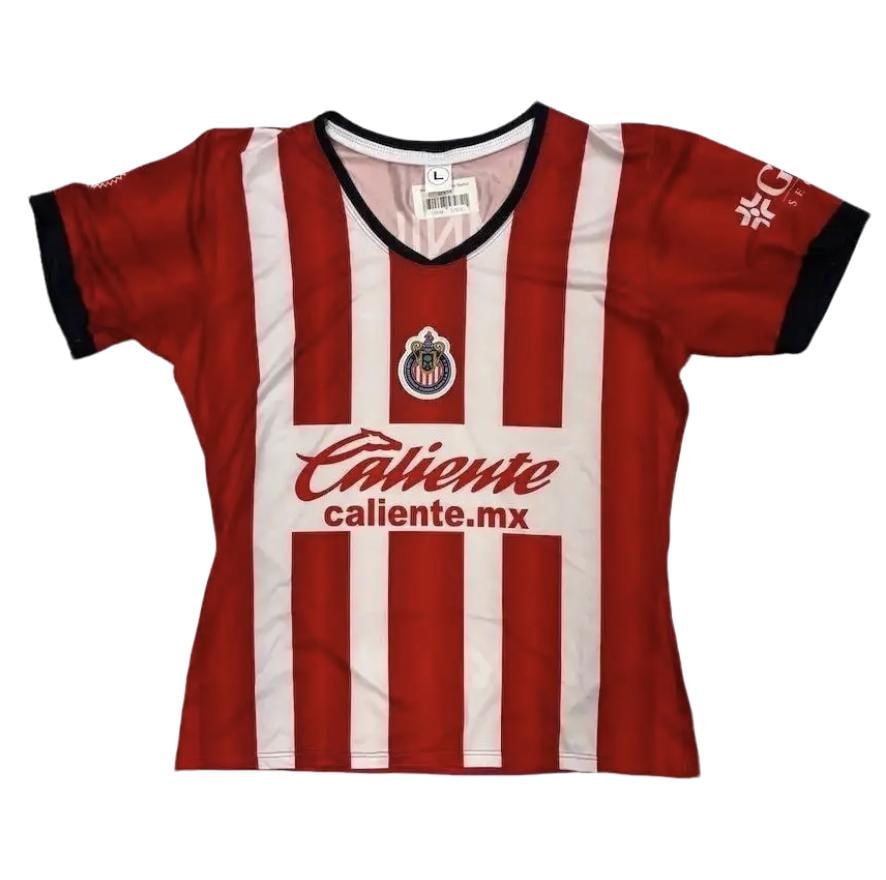 サッカーユニフォームGuadalajara Women JERSEY CHIVAS DE GUADALAJARA SOCCER WOMENS GIRLS HOME