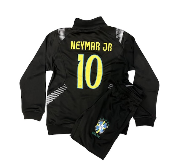 Chándal de fútbol infantil de Neymar Brasil: Conjunto de