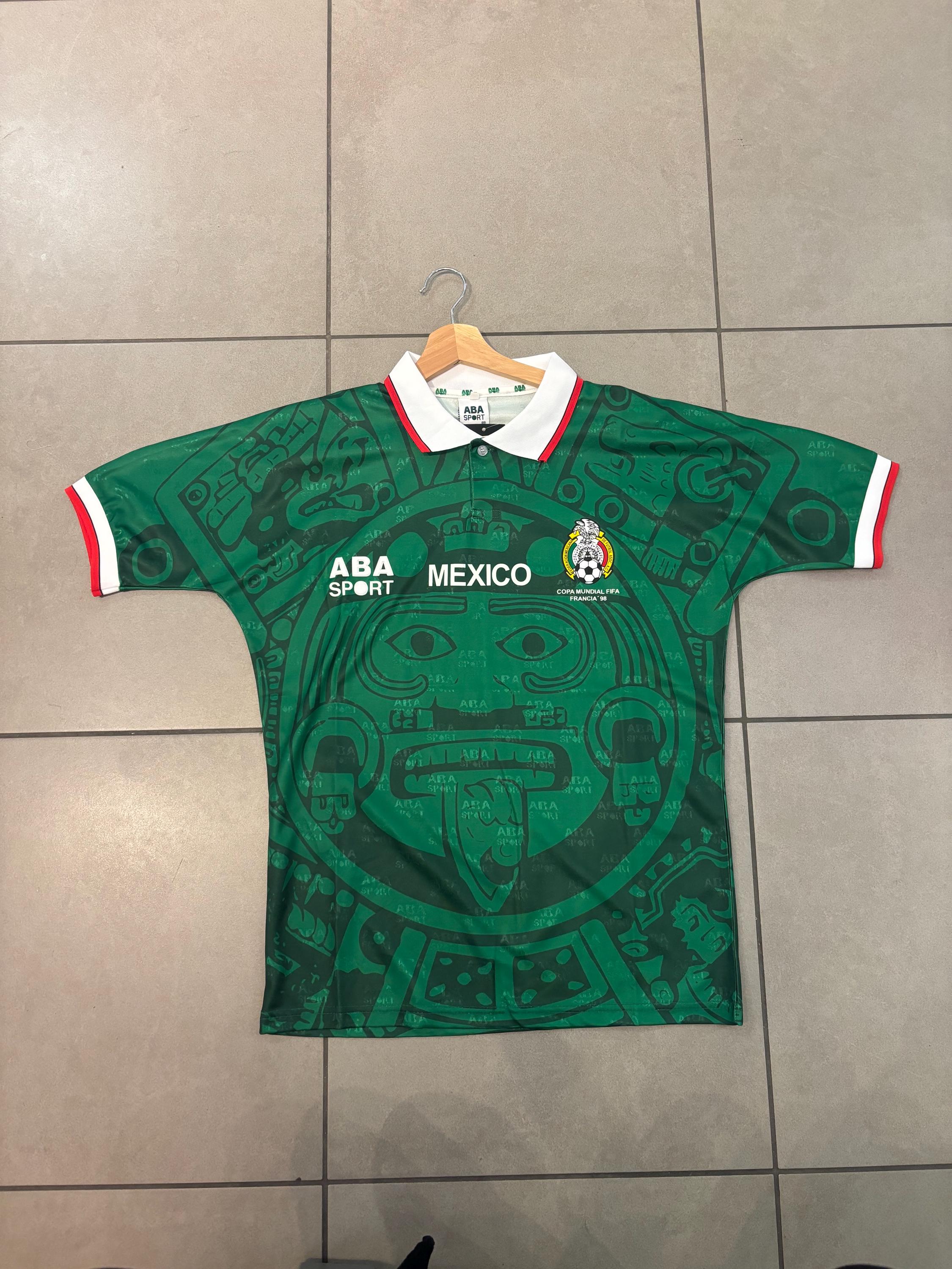 Soccer Goalie Jersey Mexico '98 Retro Goalkeeper Jersey Limited