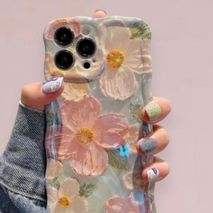 Coque de Téléphone souple à fleurs vintage coloré, Phonecase Flowers Vintage Colorful Personalised floral case cover custom iPhone 3