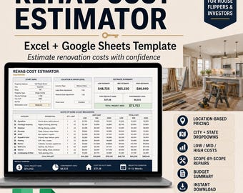 Reha Estimator Template 2026