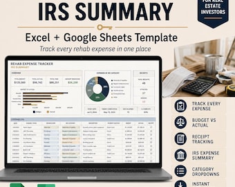 Rehab Budget & Expense Tracker
