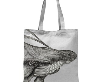 WHALE Classic Sublimation Tote Bag