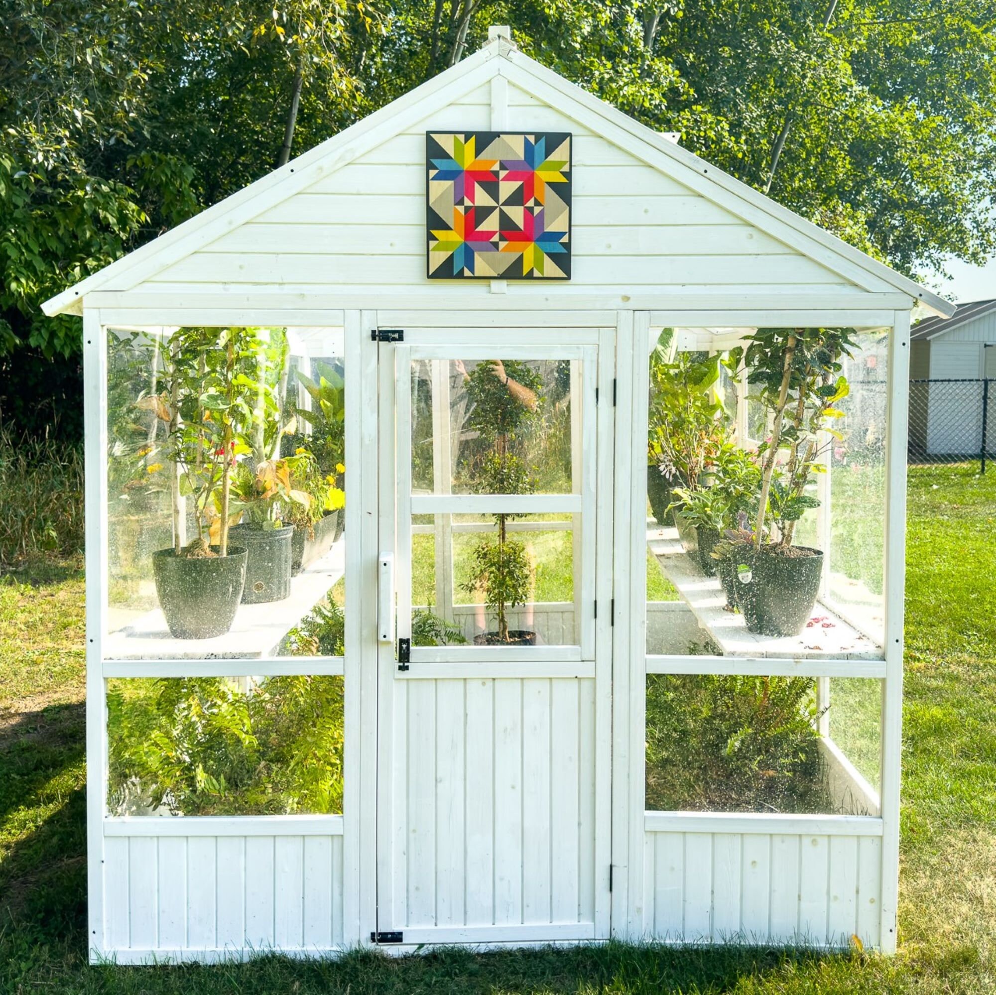 Garden Chicken CP1411042CL Quilt