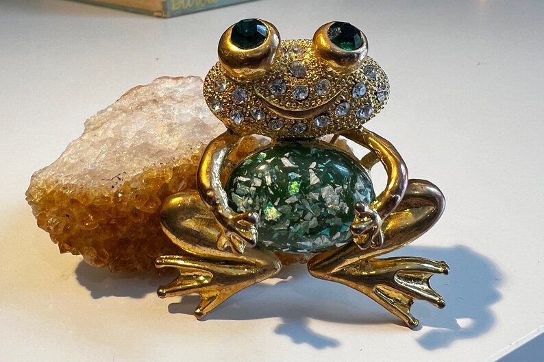 Whimsical Frog Brooch image 1