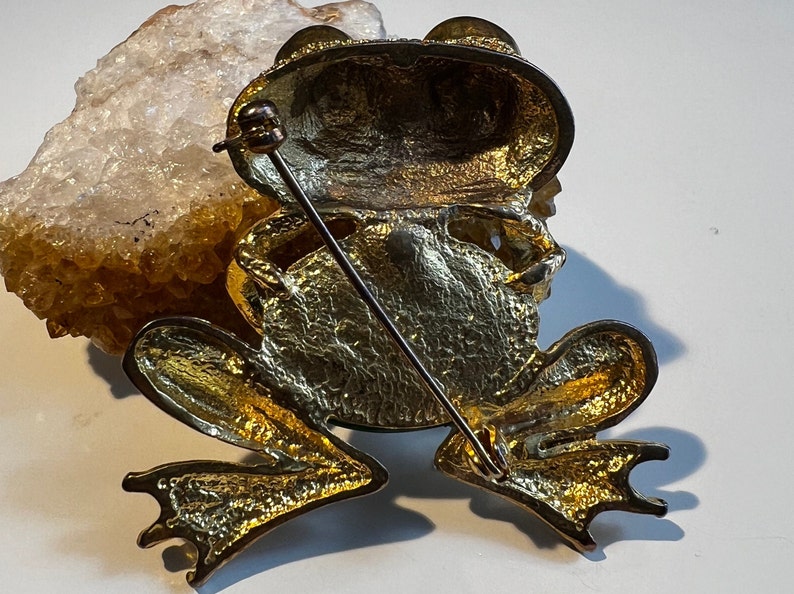 Whimsical Frog Brooch image 2
