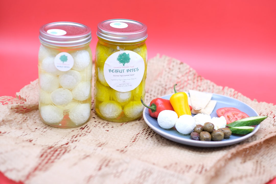 Gourmet Yogurt Spheres Labneh Etsy