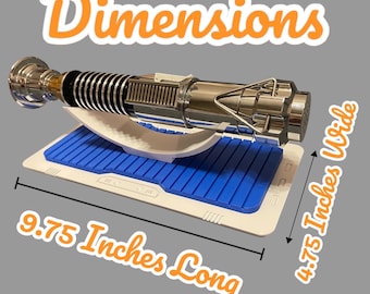 3D Printed Lightsaber Stand: Star Wars Display, USA Made!