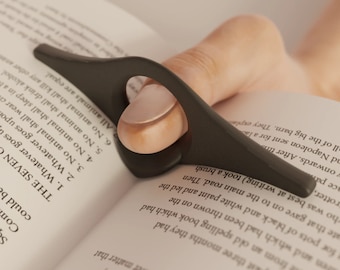 Ergonomic Book Page Holder: 3D Printed Reading Accessory