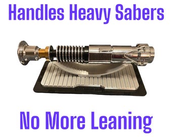 3D Printed Lightsaber Stand: Star Wars Display, USA Made!