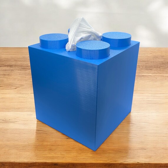 Brick Style Tissue Box Holder - Fun and Functional Lego
