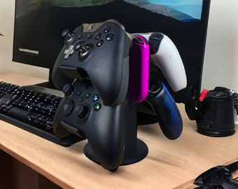 Universal Controller Tower - Controller Stand - Headphone Hanger - Customizable - Multi Color Options