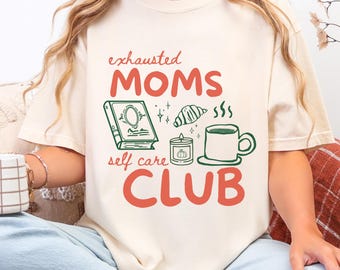 Tired Moms Club Shirt Gift for Mom Exhausted Mom Life Shirt Caffeinated Mama Shirt Coffee Lover Shirt Chaos Coordinator Tired mom Shirt