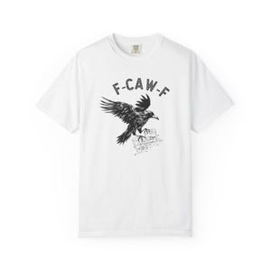 Fcawf Subtle Anti Ice Shirt fcawf Crow Shirt Raven Lover Gift Gothic Crow fcawf Tshirt Subtle abolish Ice Tshirt White