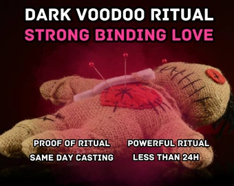STRONG BINDING LOVE Ritual - Love Spell - Powerful Bond Love - Dark Love Spell - Domination Spell - Same Day Casting - Black Magic Voodoo