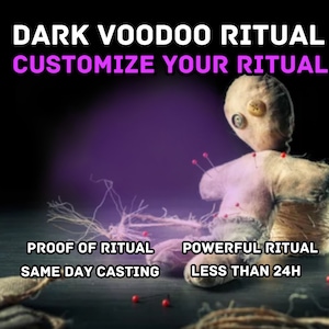 NIESTANDARDOWY RYTUAŁ VOODOO - Dostosuj rytuał Voodoo Czarnej Magii - Wszystko, czego chcesz - Rzucanie tego samego dnia - Potężne zaklęcia - Czar Czarnej Magii - Ciemność