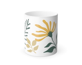 Taza cambiante de color, 11 oz