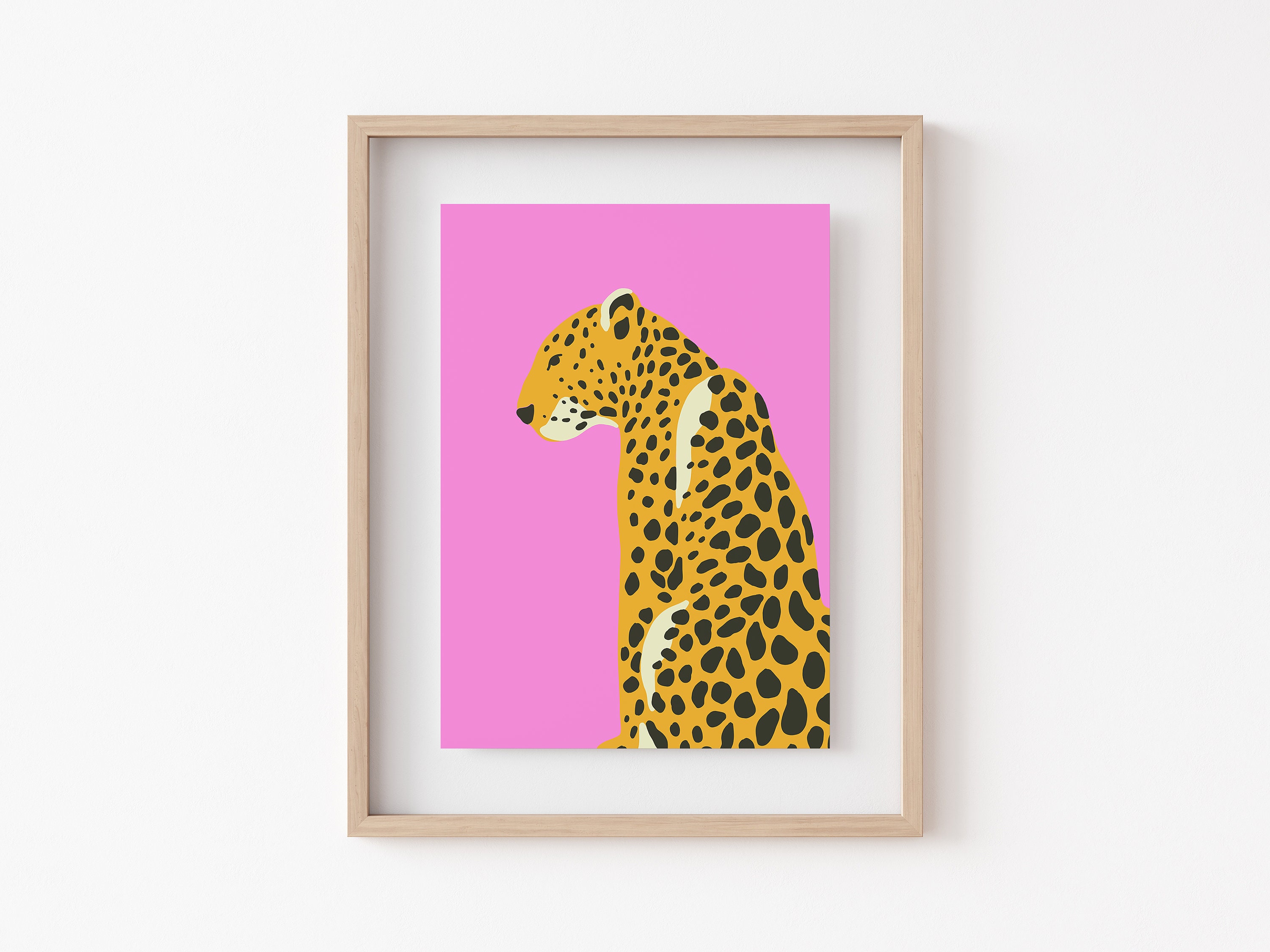 Society6 ケース Trendy Leopard Print Pattern Vivacious Pink il_1080xN.6382948333_1yr6.jpg